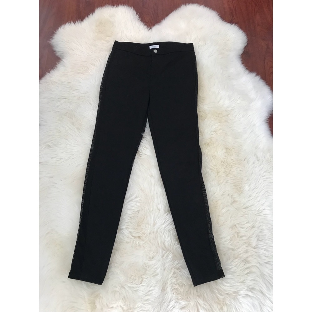 Tobi sheer panel pants